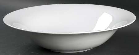 Moon White 12" Pasta Serving Bowl