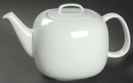 Moon White Teapot & Lid