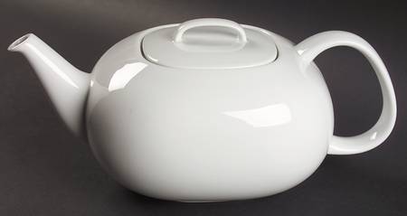 Moon White Teapot & Lid