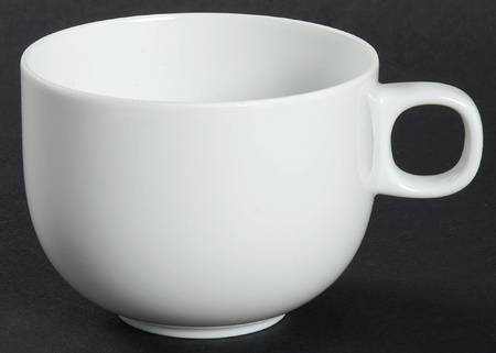 Moon White Flat Cup