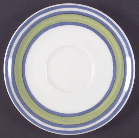 Trellis Blue Saucer