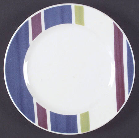 Trellis Blue Bread & Butter Plate