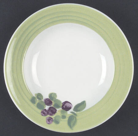 Orchard Grape Large Rim Soup Bowl
