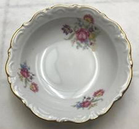 Garden Flower Fruit/Dessert (Sauce) Bowl