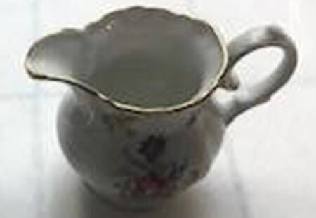 Garden Flower Creamer
