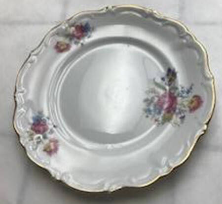 Garden Flower Bread & Butter Plate