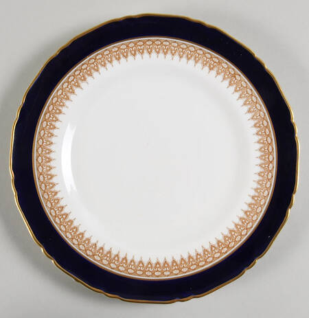 Admiration Blue Salad Plate