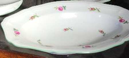 2820 (Chippendale, Green Trim) by Rosenthal - Continental