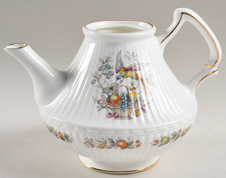 Bird and Fruit Teapot No Lid