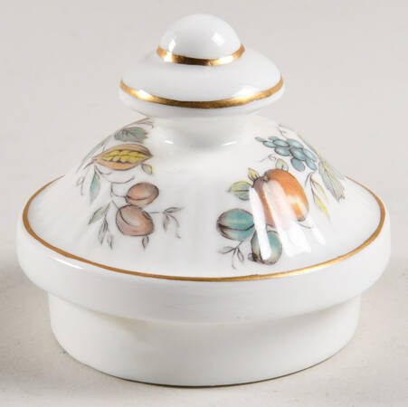 Bird and Fruit Lid for Teapot