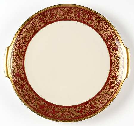 R676 Handled Cake Plate
