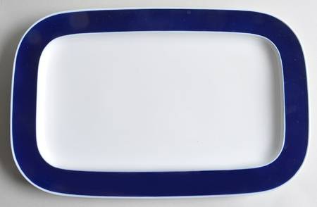 Secunda Cobalt 13" Oval Serving Platter