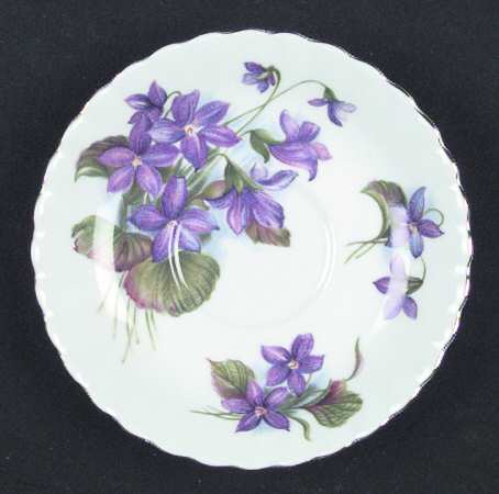 Purple Violet Saucer