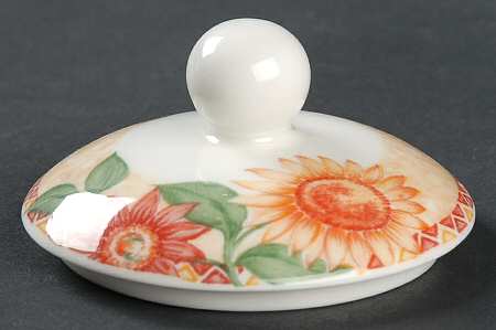 Sunburst Lid for Sugar Bowl