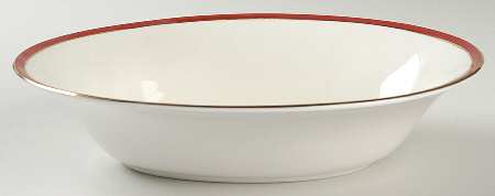 Summer Wine 9" Oval Vegetable Bowl