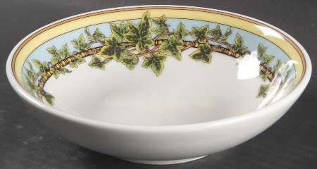 Ivy Leaves Passion Coupe Cereal Bowl