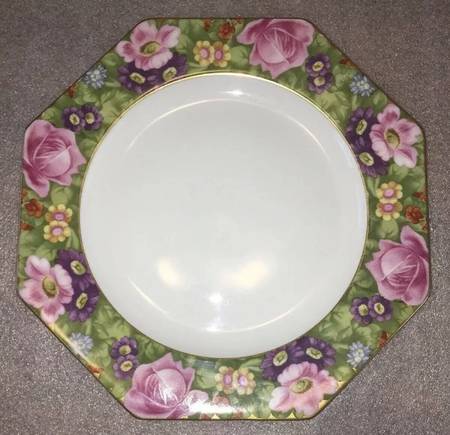 R661 Octagonal Salad Plate