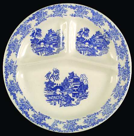 RYL92 Blue Grill Plate