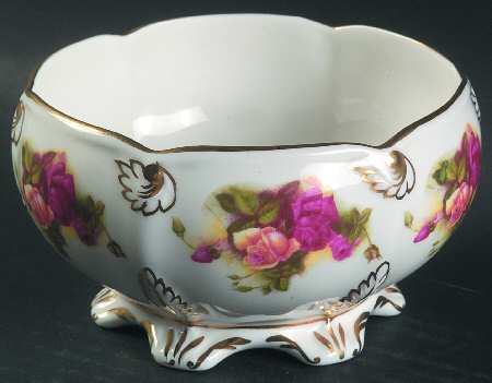 Golden Rose (Brushed Gold) Open Sugar Bowl