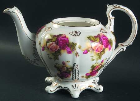Golden Rose (Brushed Gold) Teapot No Lid