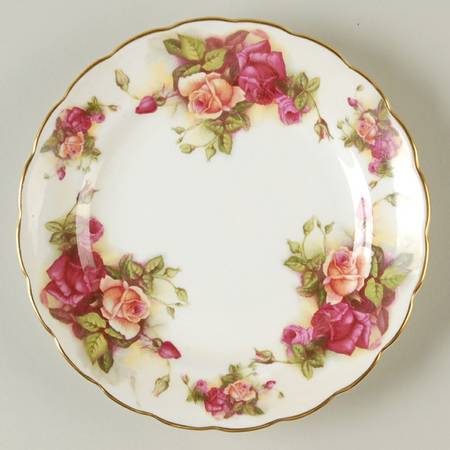 Golden Rose (Brushed Gold) Bread & Butter Plate