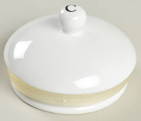 Hooker's Fruit (Bone, Not Made in England) Lid for Coffee Canister