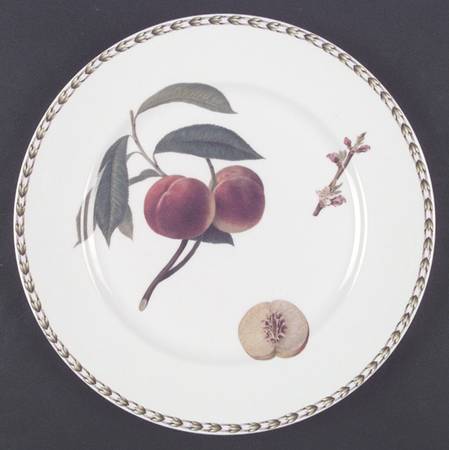 Hooker's Fruit (Bone, Not Made in England) Dinner Plate