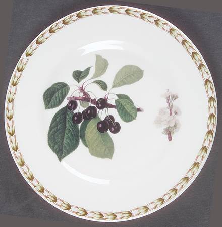 Hooker's Fruit (Bone, Not Made in England) Bread & Butter Plate