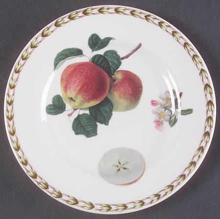 Hooker's Fruit (Bone, Not Made in England) Bread & Butter Plate