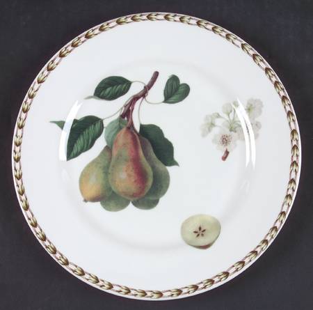 Hooker's Fruit (Bone, Not Made in England) Salad/Dessert Plate