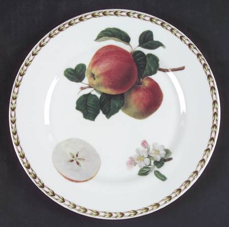 Hooker's Fruit (Bone, Not Made in England) Salad/Dessert Plate