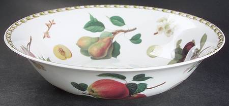 Hooker's Fruit (Bone, Not Made in England) 9" Round Vegetable Bowl