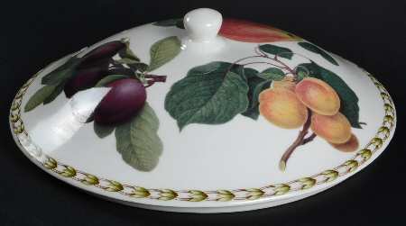 Hooker's Fruit (Bone, Not Made in England) Lid for Round Vegetable