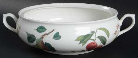 Hooker's Fruit (Bone, Not Made in England) Round Vegetable No Lid