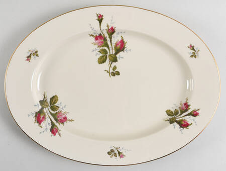 R692 14" Oval Serving Platter