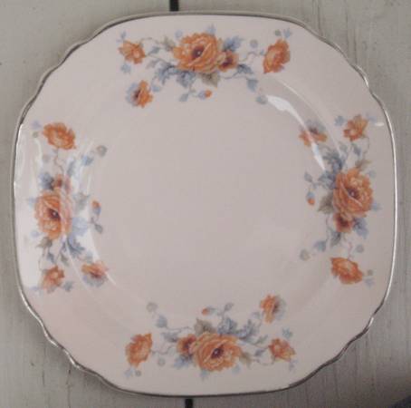 Morning Mist Square Salad Plate