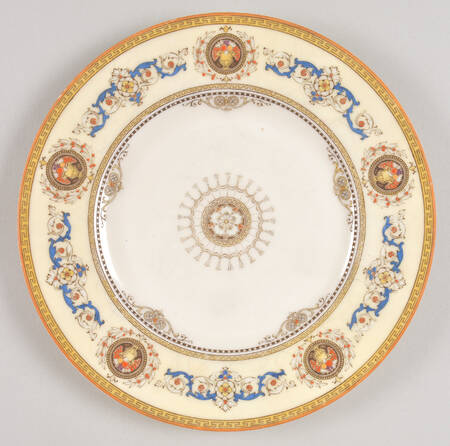 Empire Mustard Salad Plate