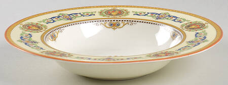Empire Mustard Rim Soup Bowl