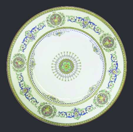 Empire Mustard Dinner Plate