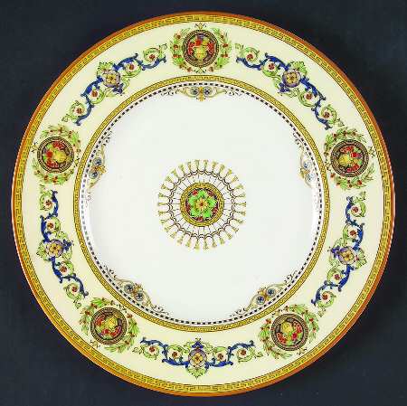 Empire Mustard Luncheon Plate