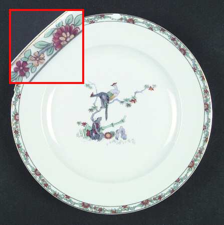 RUR1 Luncheon Plate