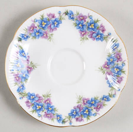 Dainty Dina Series Saucer for Flat Cup