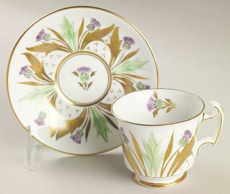 333A Footed Demitasse Cup & Saucer Set
