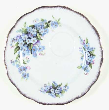 Forget Me Not Snack Plate