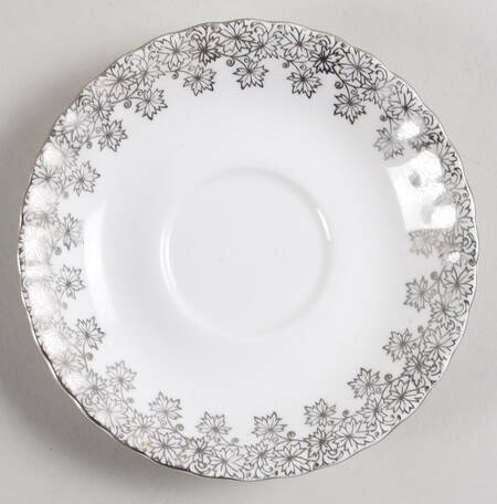 Anniversary Platinum Saucer for Footed Cup