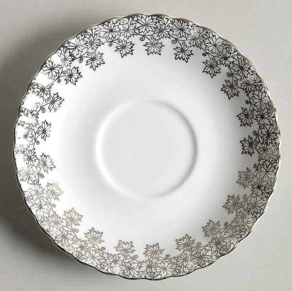 Anniversary Platinum Saucer for Footed Cup