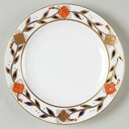 Asian Rose Bread & Butter Plate