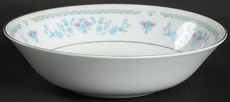 Bridal Veil 9" Round Vegetable Bowl
