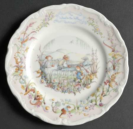 Wind In The Willows Bread & Butter Plate