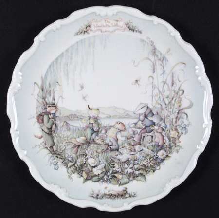 Wind In The Willows Luncheon Plate
